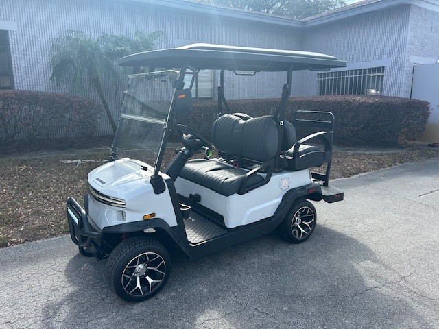 2024 White Denago Nomad Golf Cart - Image 2